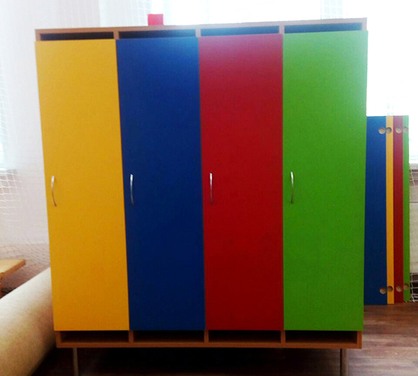 Шкафы для детского сада