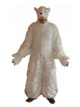 Взрослый карнавальный костюм "Белый медведь"