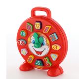 Развивающая игрушка Часы "Клоун"