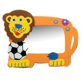 Зеркало настенное детское "Лев с мячом"