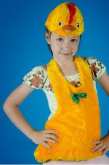 Детский карнавальный костюм "Цыпленок"