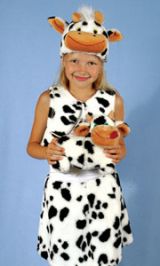Детский карнавальный костюм "Корова"