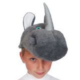 Карнавальная  шапочка  "Носорог"