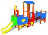 Детский игровой комплекс «Паровоз с вагоном»