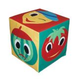 Дидактический модуль - набор кубик  с эмоциями Забавные фрукты