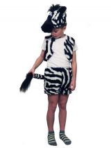 Детский карнавальный костюм "Зебра"