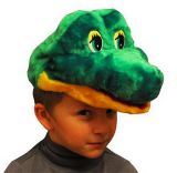 Карнавальная шапочка «Крокодил»