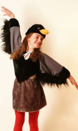 Детский карнавальный костюм "Ворона"