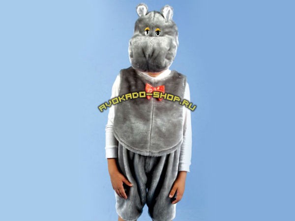 Детский карнавальный костюм "Бегемот"