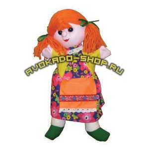 Перчаточная детская кукла Би-Ба-Бо "Внучка" для кукольного театра
