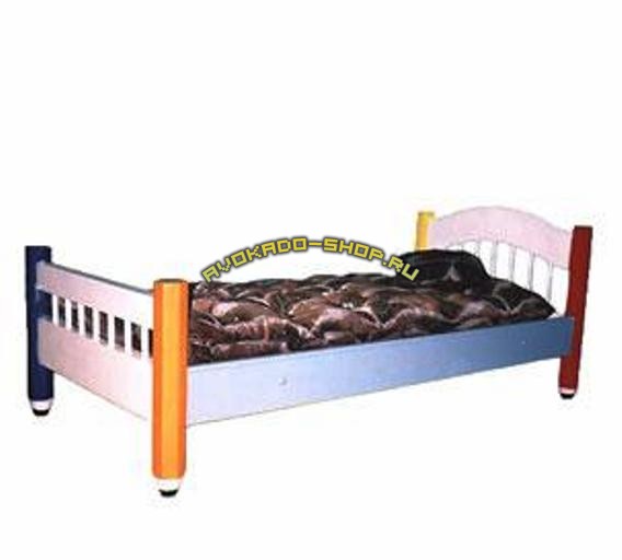 Кровать детская   1-но ярусная   "Карандаш" 1200*600